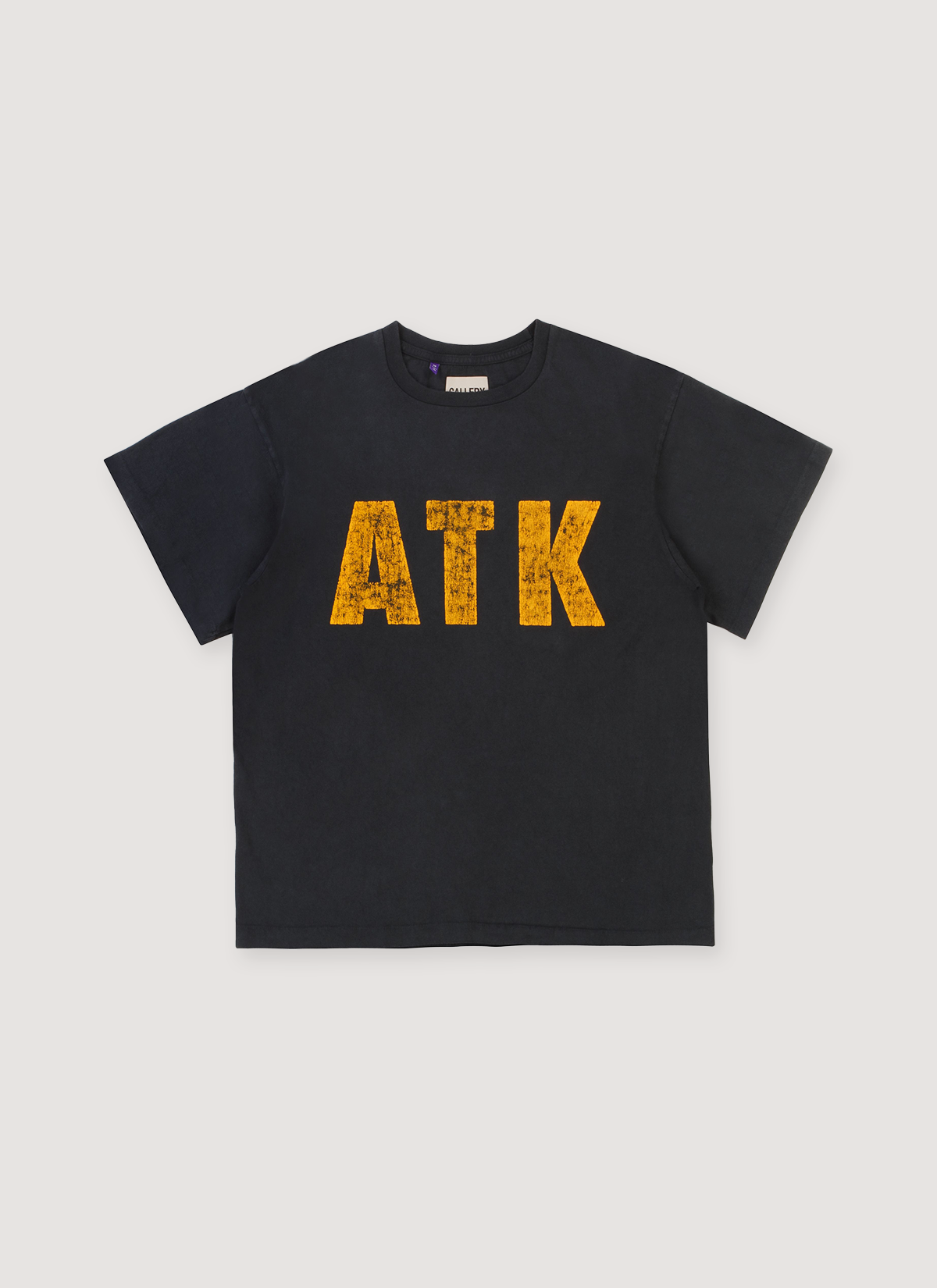 Gallery Dept. Distressed ATK Tee Washed Black – PIECES