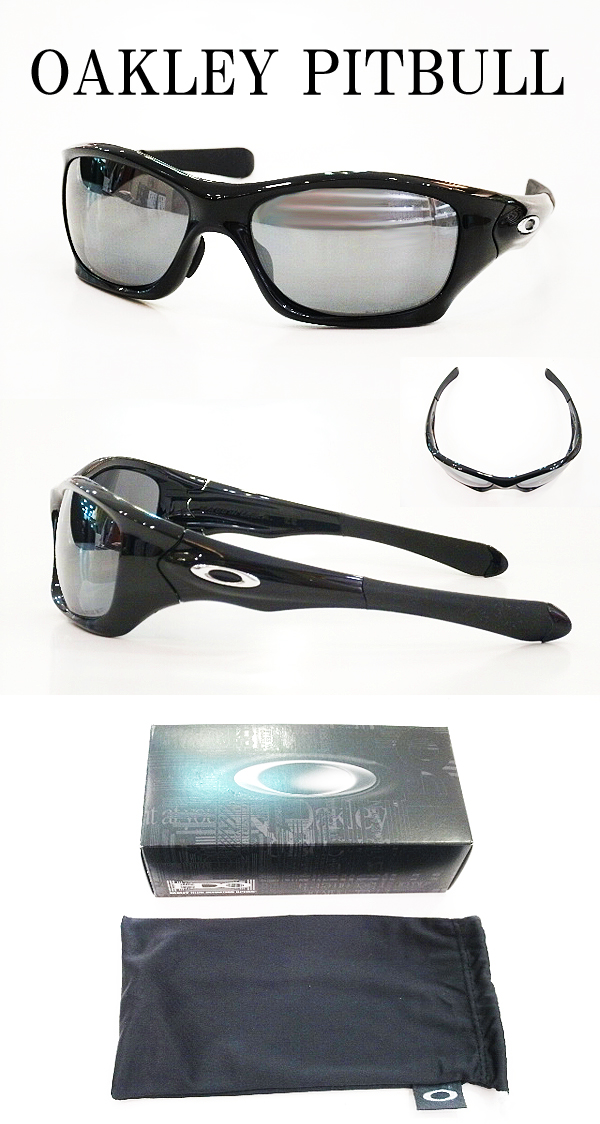 メガネのアベ｜OAKLEY PITBULL (ASIAN FIT) Polished Black/Black