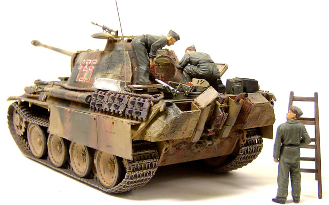 プラモ日記 » ドイツ戦車 パンサーG初期型 その12 完成!!