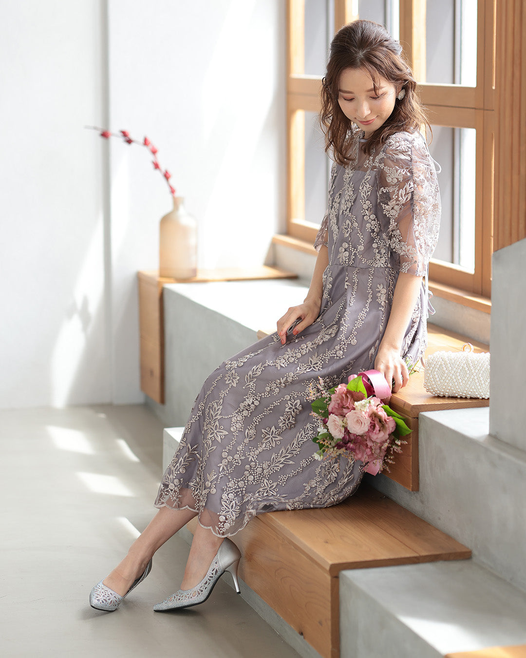 おしゃれ 結婚式 二次会 パーティードレス ワンピース 人気 ドレス 韓国