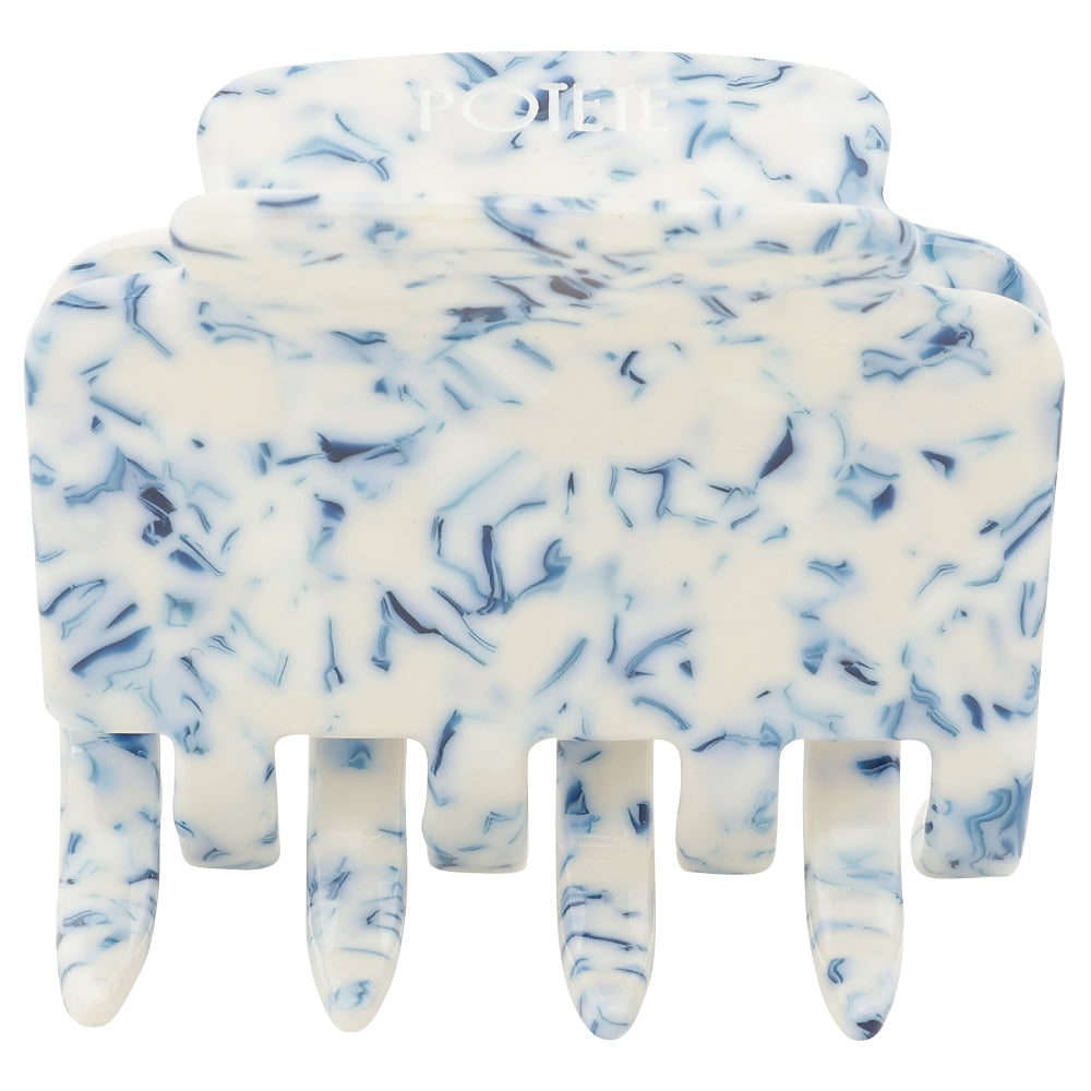 square clip white navy – POTETE