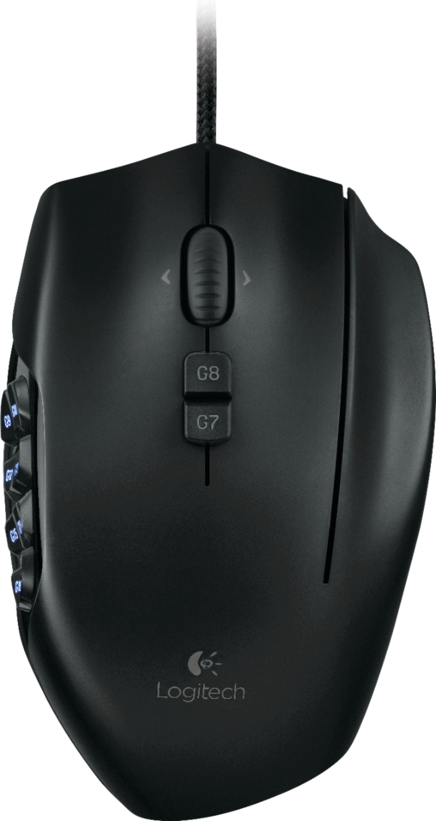 Logitech - G600 MMO Wired Optical Gaming Mouse - Black – Zebit