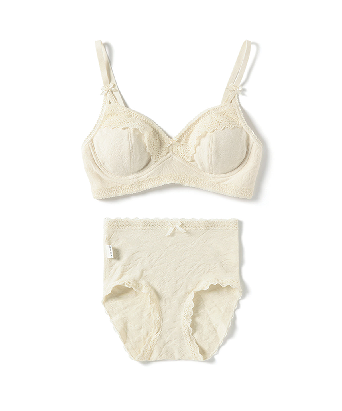 レーシー ブラ&ノーマルショーツセット【洗濯パウダー付き