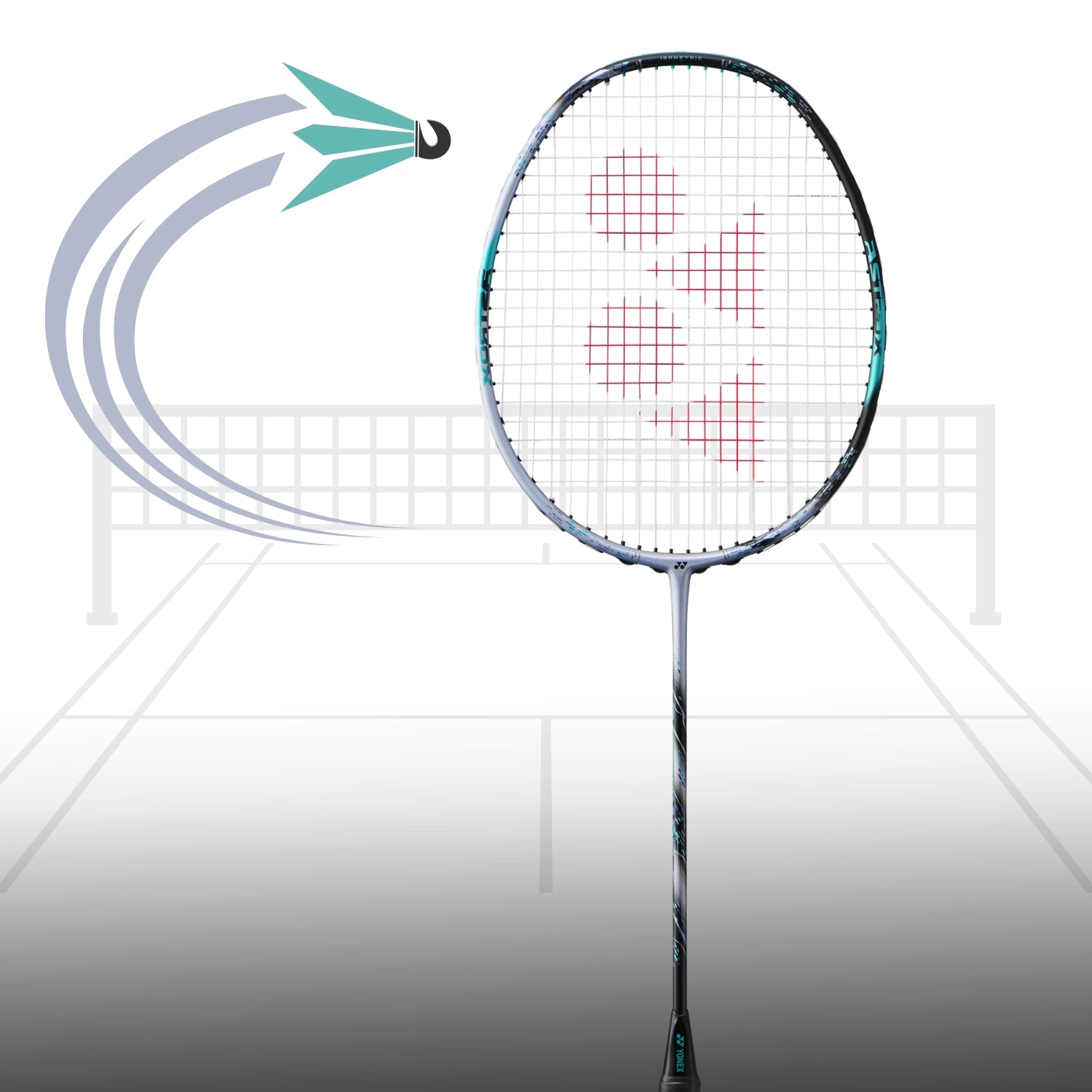Yonex Astrox 88S PRO Unstrung Badminton Racquet, 4U5- Silver/Black