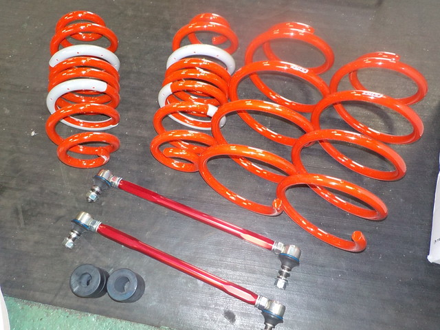 ANH20W アルファード タナベ DF210交換 四輪アライメント ｜ 持ち込み