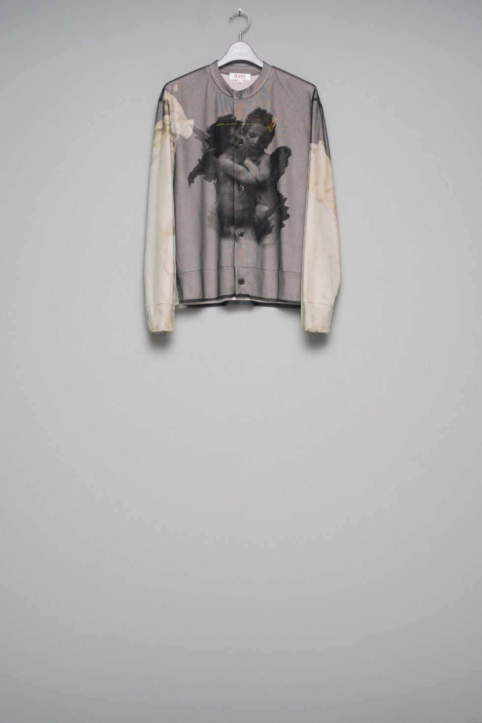 MASU(エムエーエスユー)のBLURRED ANGEL CARDIGAN WHITEの通販