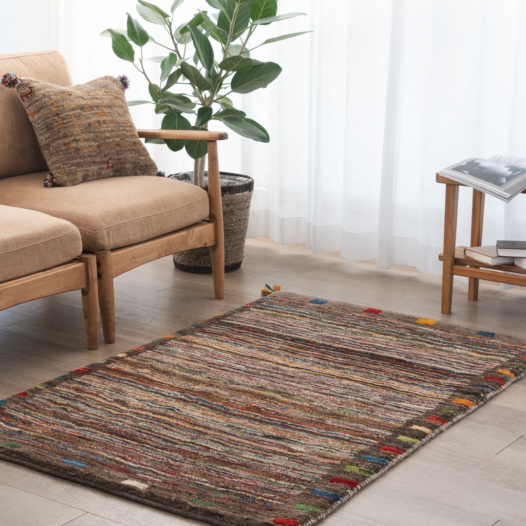 ギャッベ ラグサイズS (約100×150cm） – Persiadirect