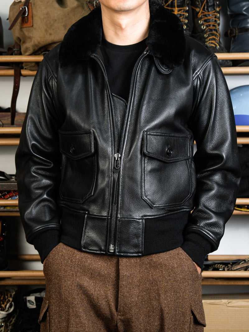 ゴートレザーG-1 フライトジャケット M～3XL – quietman clothes