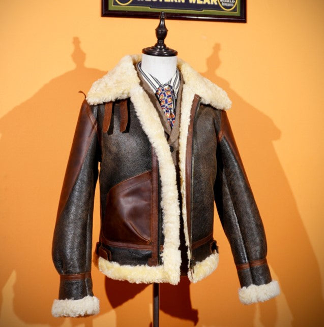 ☆オーストラリア産ムートン B-3フライトジャケット☆S～3XL