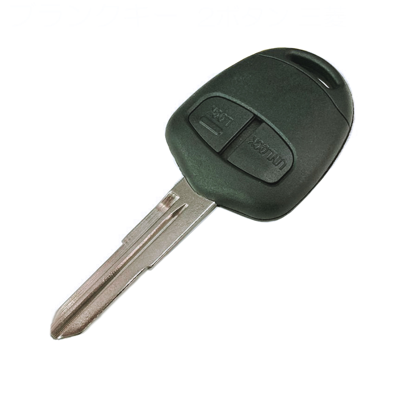 三菱 ブランクキー 2ボタン M373 MIT11規格 純正キー互換 キーレス内蔵