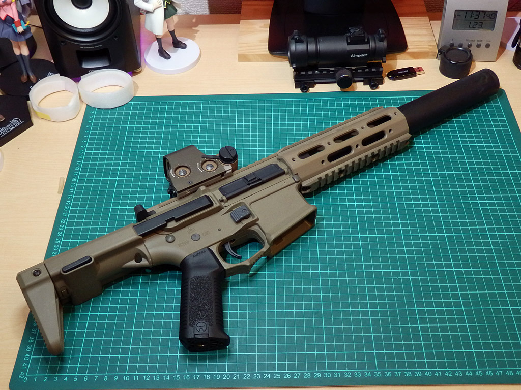 ARES ハニーバジャーのカスタム その1: ～Pavement to GunnersHeaven～