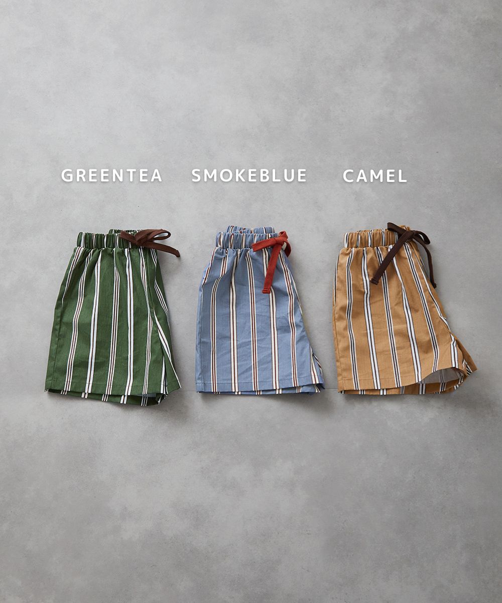 ストライプハーフパンツ