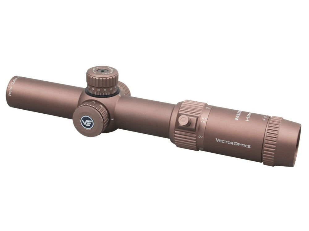Vector Optics】 Forester 1-5x24 GenII FDE ライフルスコープ SCOC-32