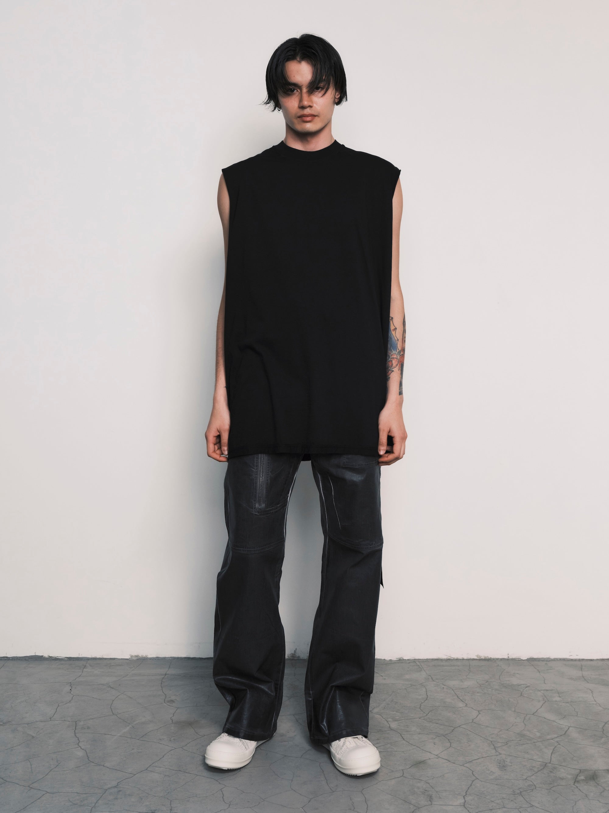 RICK OWENS DRKSHDW】25SS TARP T BK Ssize