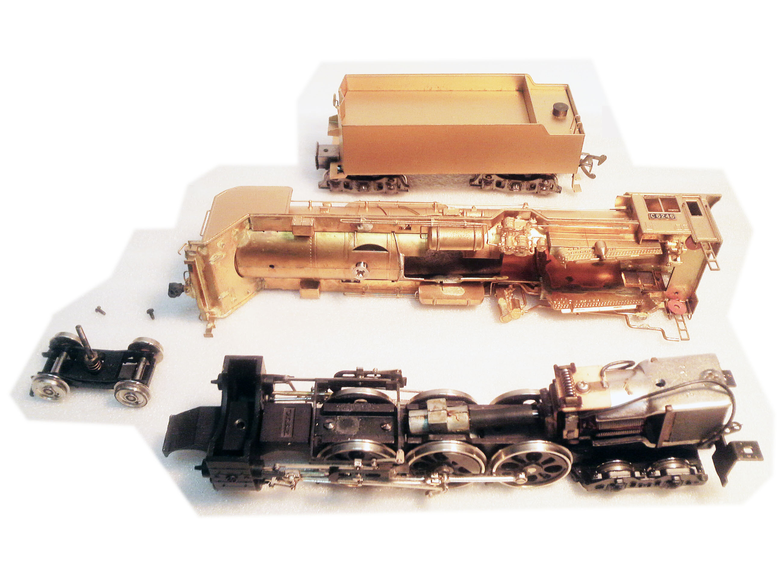 蒸気機関車模型の詳細写真 3D CAD/CG参考用: 三次元模型設計概論 更新