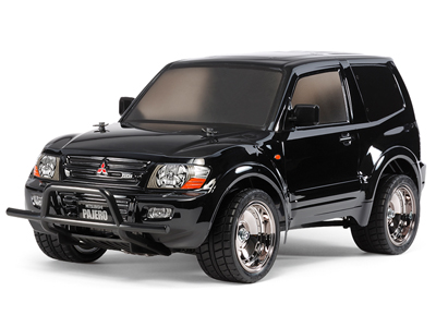 タミヤ 1/10RC 三菱パジェロ ローライドカスタム ブラックボディ(CC-01)