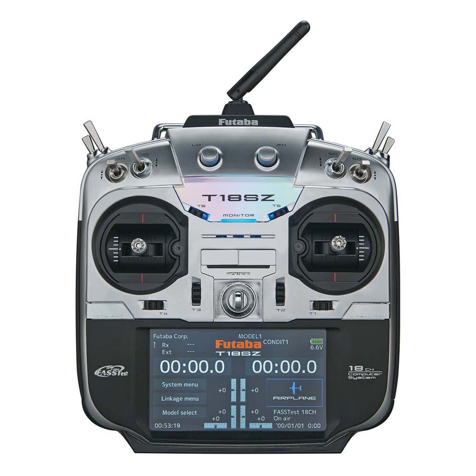 Futaba 18SZ 2.4GHZ 18CH Transmitter - HVGA 4.3 inch Full Color LCD