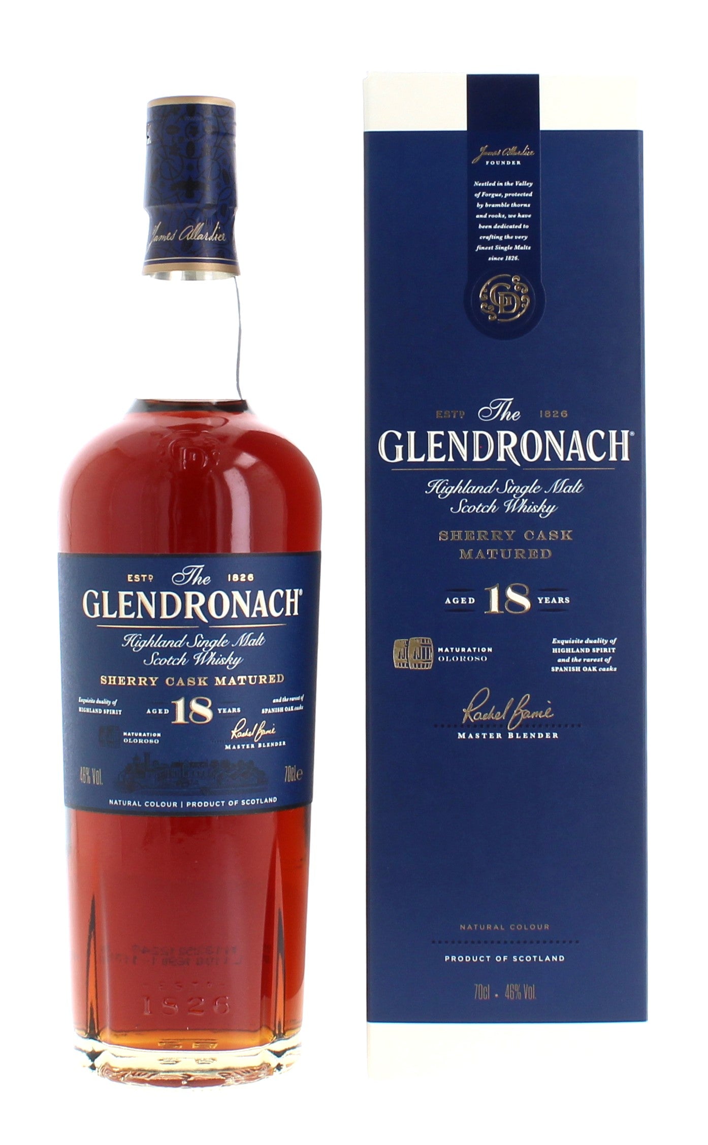 Glendronach 18 Year Old - 70cl 46% – The Really Good Whisky Company