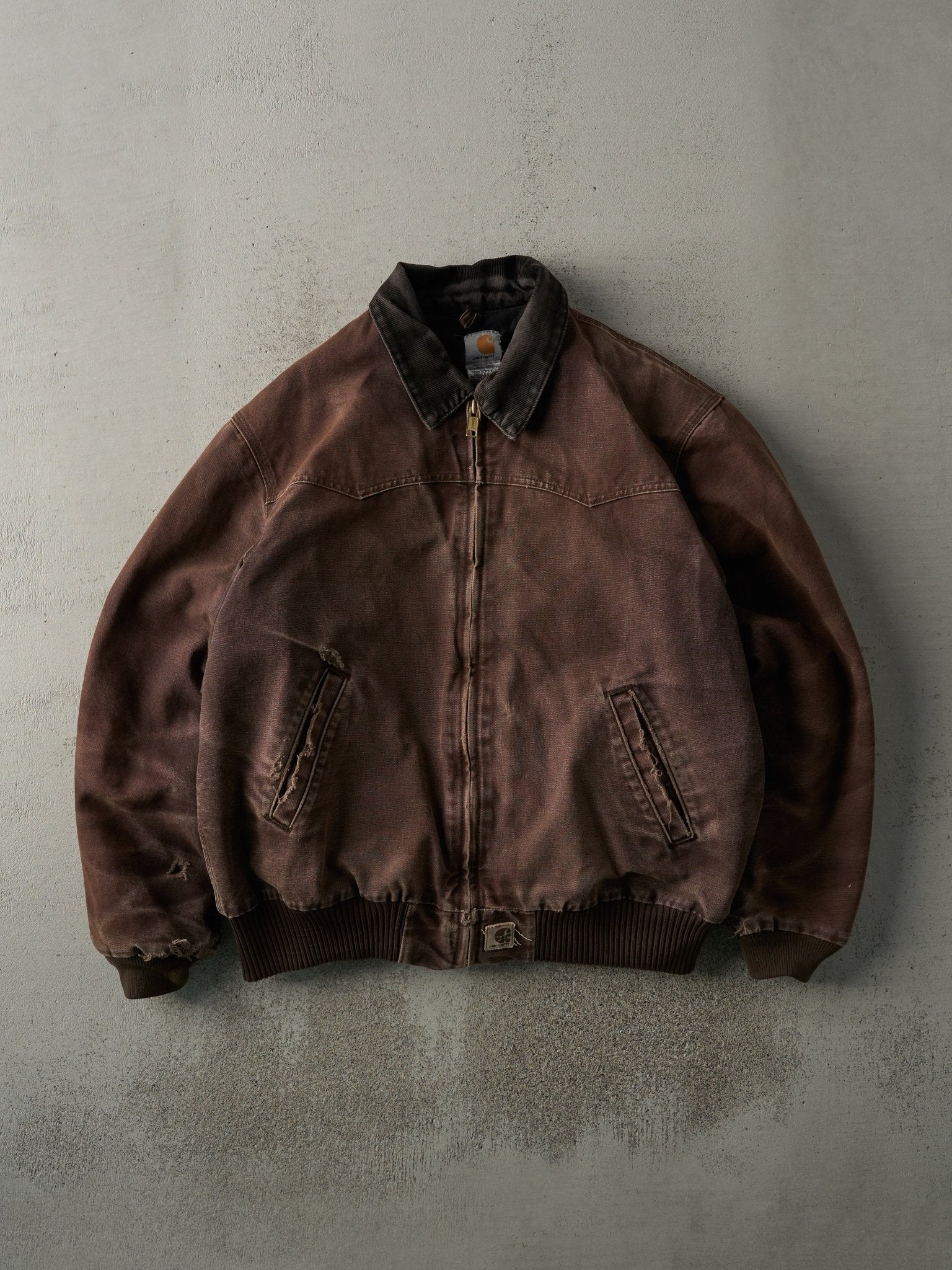 Vintage Y2K Brown Carhartt Santa Fe Jacket (L/XL) – Rebalance Vintage