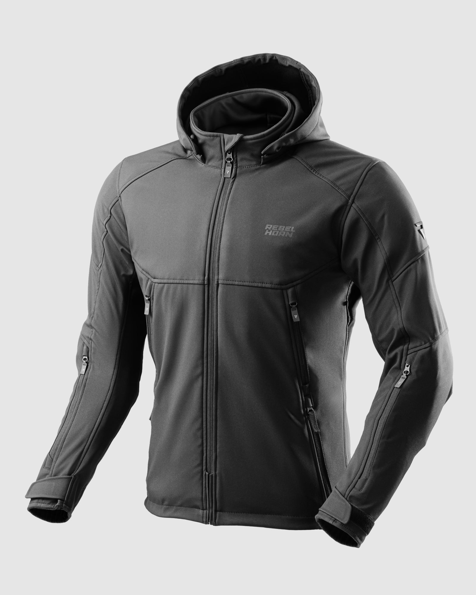 Slash Motorcycle Softshell Black – Rebelhorn Official