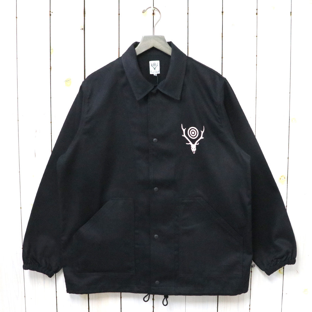 SOUTH2 WEST8『Coach Jacket-Cotton Twill』(Black) – Reggieshop