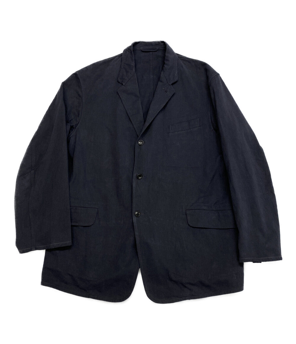 コモリ テーラードジャケット X01-01015 コットンドリル ネイビー