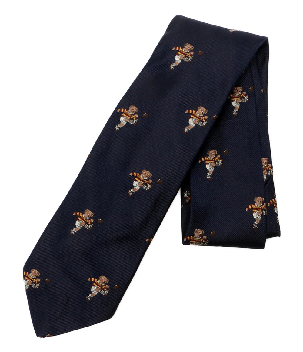 美品 POLO RALPH LAUREN ポロベア シルク ネクタイ メンズ ポロ