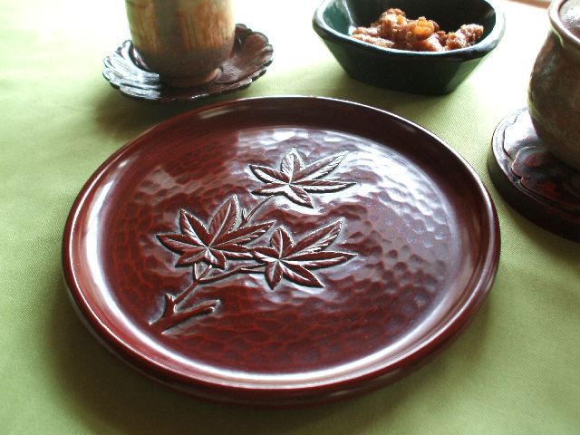 鎌倉彫 浩湖堂 丸盆 商品詳細 鎌倉彫通販の鎌倉彫どっとコム 浩湖堂