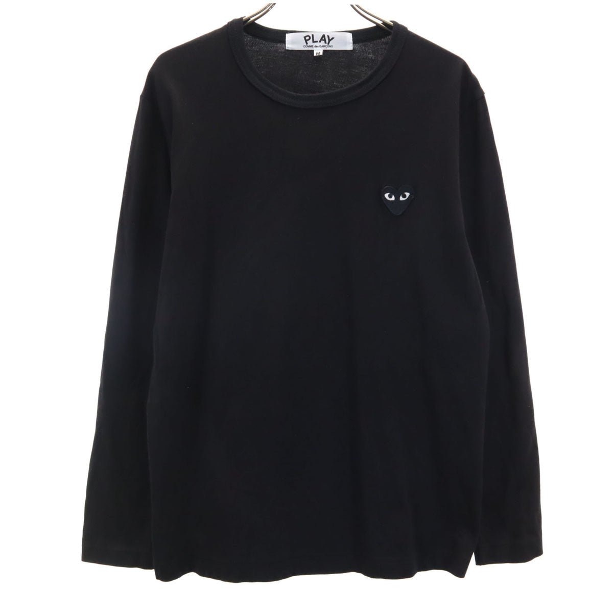 PLAY COMME des GARCONS プレイコムデギャルソン 長袖 Tシャツ M 黒