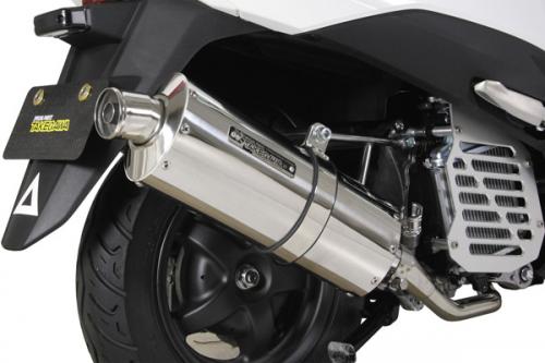 SPECIAL PARTS TAKEGAWA / パワーサイレントオーバルマフラー(政府認証)