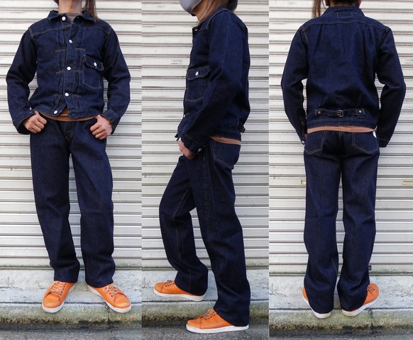 TCBjeans 30's Jeans C 太いストレートジーンズ 14.1オンス 日本製