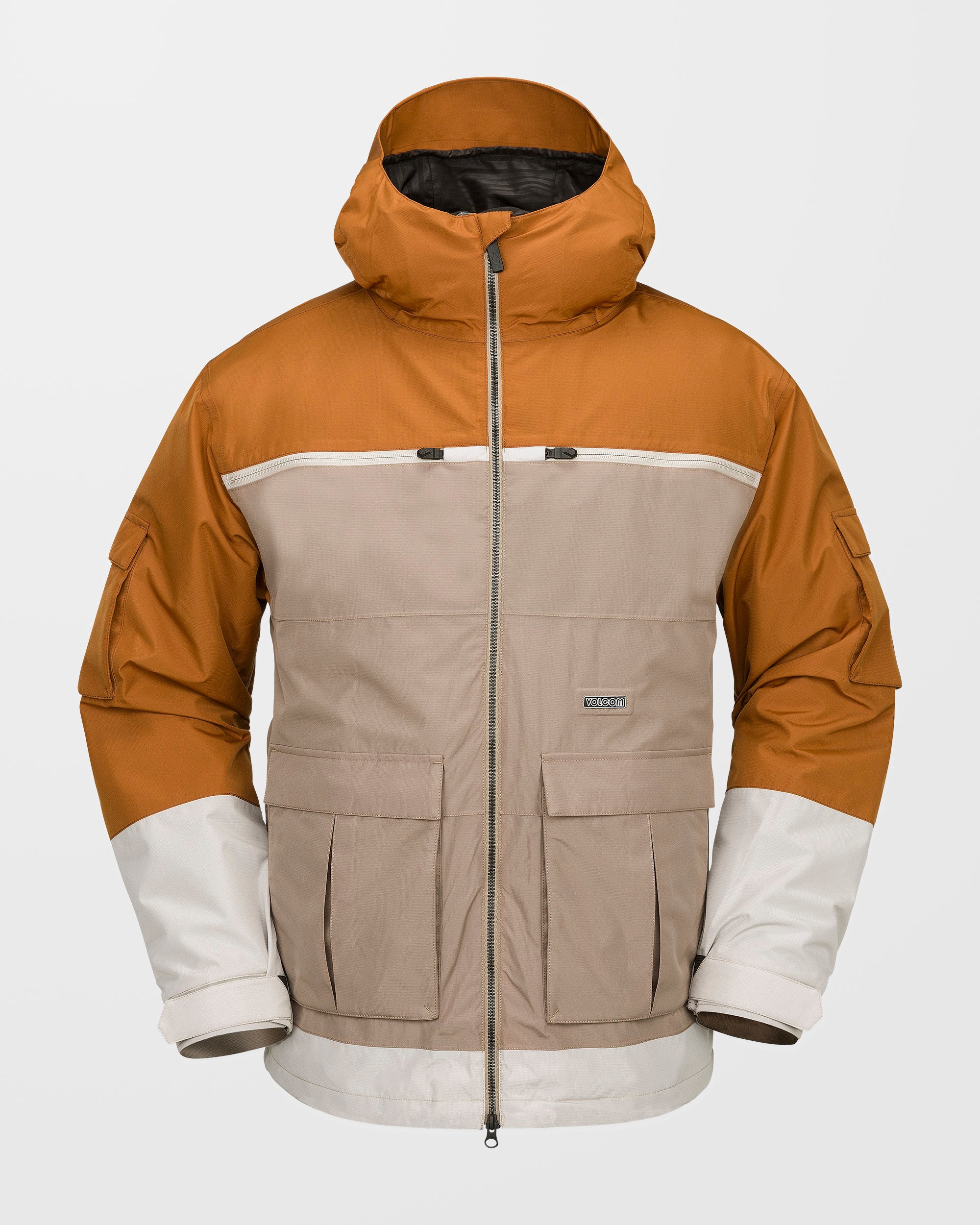 Nightbreaker 20K Jacket - Chestnut Brown - Men - Volcom EU - 2