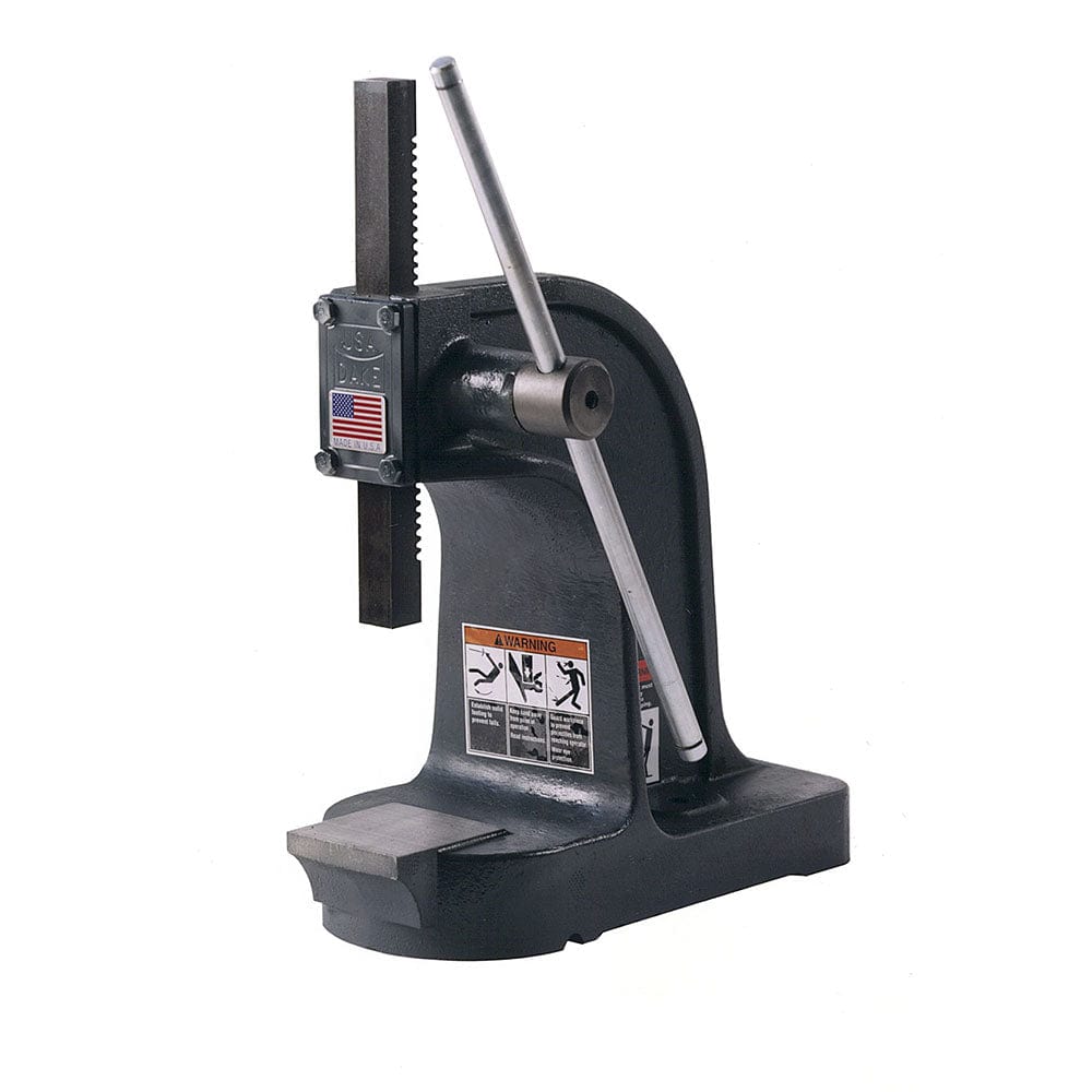 Dake 1 Ton Arbor Press Model X Single Leverage Platen Type | Woodcraft