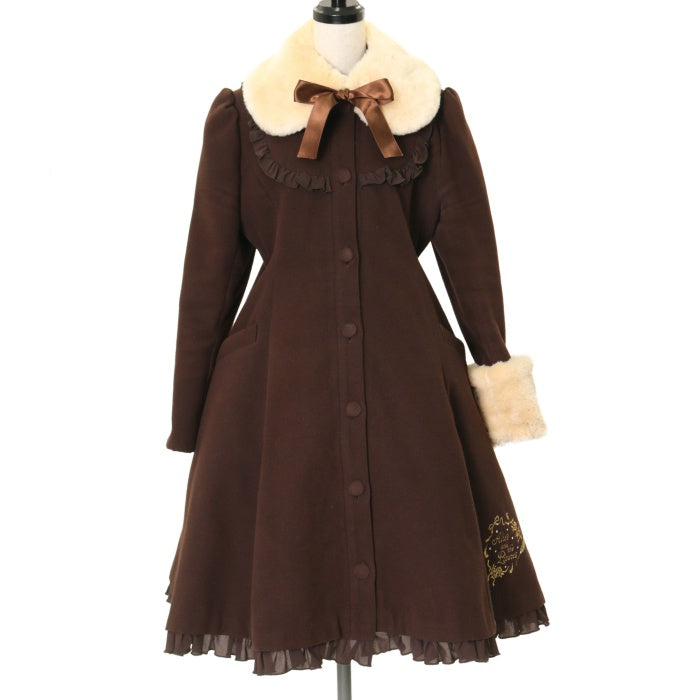 USED】フェザーローズ刺繍のケープ付きコート | ALICE and the PIRATES