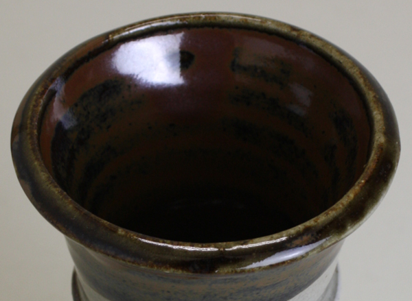 濱田庄司（人間国宝）鐵絵花瓶 共箱 ｜益子焼販売 善五