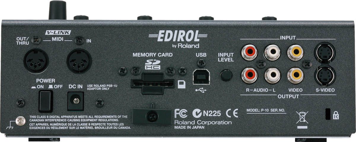Test: Edirol P-10 Visual Sampler - AMAZONA.de