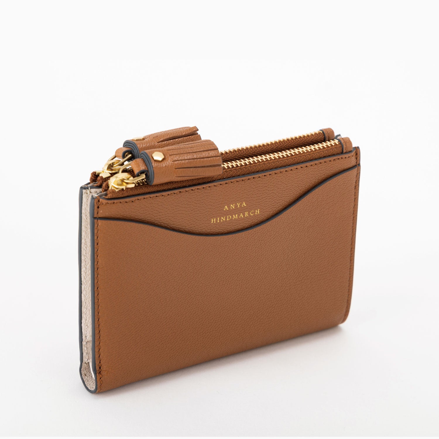 Peeping Eyes スモール・ダブルジップ・ウォレット | Anya Hindmarch JP