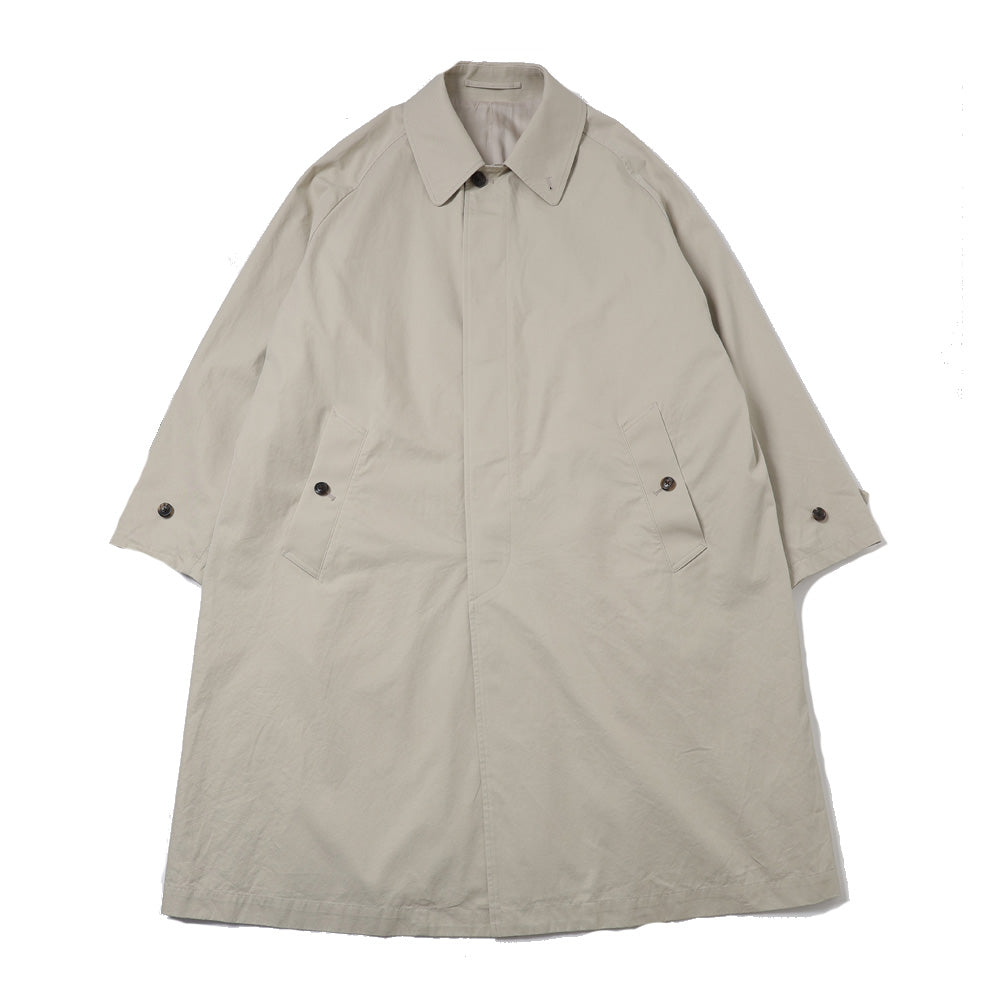 marka(マーカ) - RAGLAN SLEEVE COAT ORGANIC COTTON GABARDINE – Area