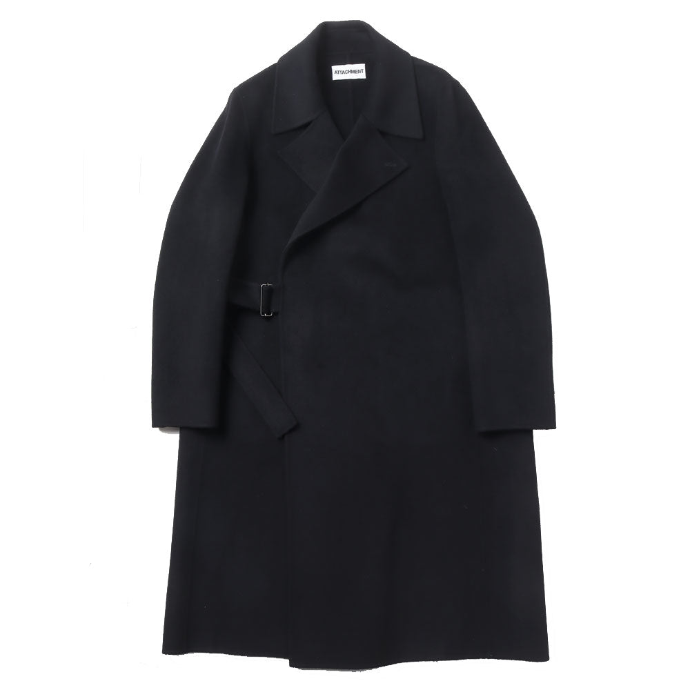 ATTACHMENT(アタッチメント) - W/CA DOUBLE FACE BEAVER BELTED DOUBLE