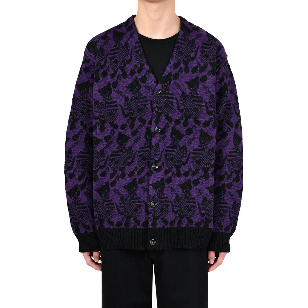 LAD MUSICIAN(ラッドミュージシャン) - ACRYLIC/WOOL SJQ KNIT GUITAR