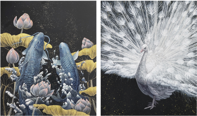 画材考] 日本画家：絹谷香菜子「”姉妹”との暮らしの中で」 | Art