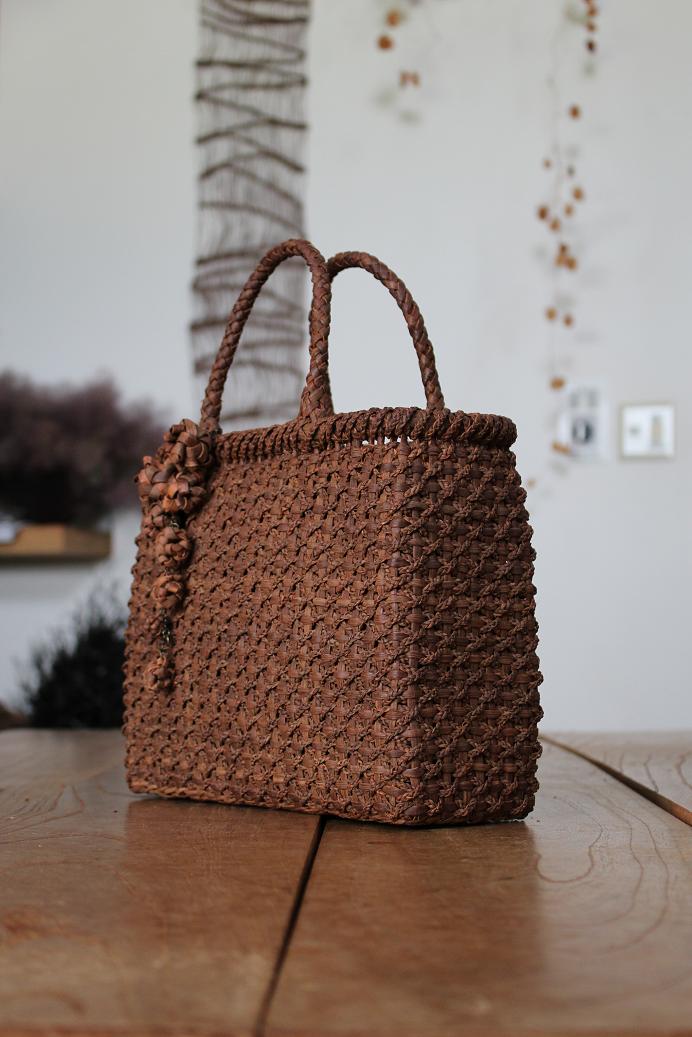 山葡萄みつ編みバッグ 商品詳細｜山葡萄かごバック・猫のまたたび