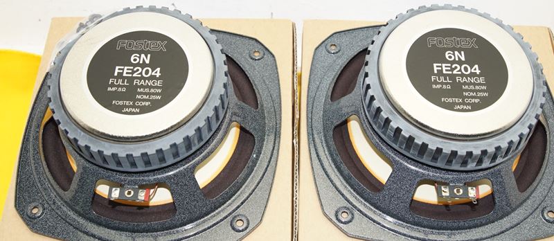 フォステクス FOSTEX 6N-FE204 20cmフルレンジ 限定品