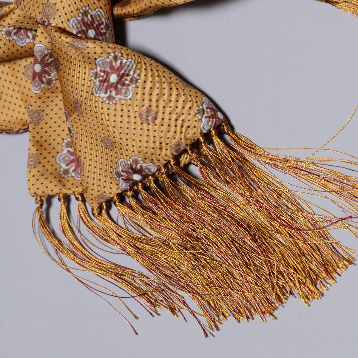 Tootal Vintage Style Motif Print Silk Scarf – BROGUE