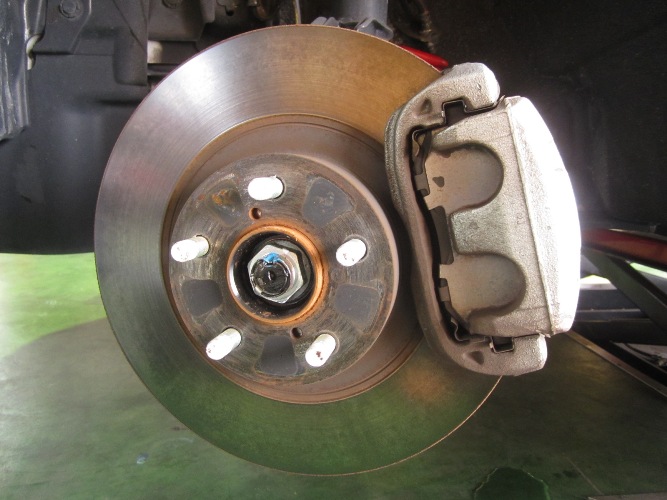 スバル エクシーガに22B赤キャリパー装着 | ブレーキ工房 K-CRAFT