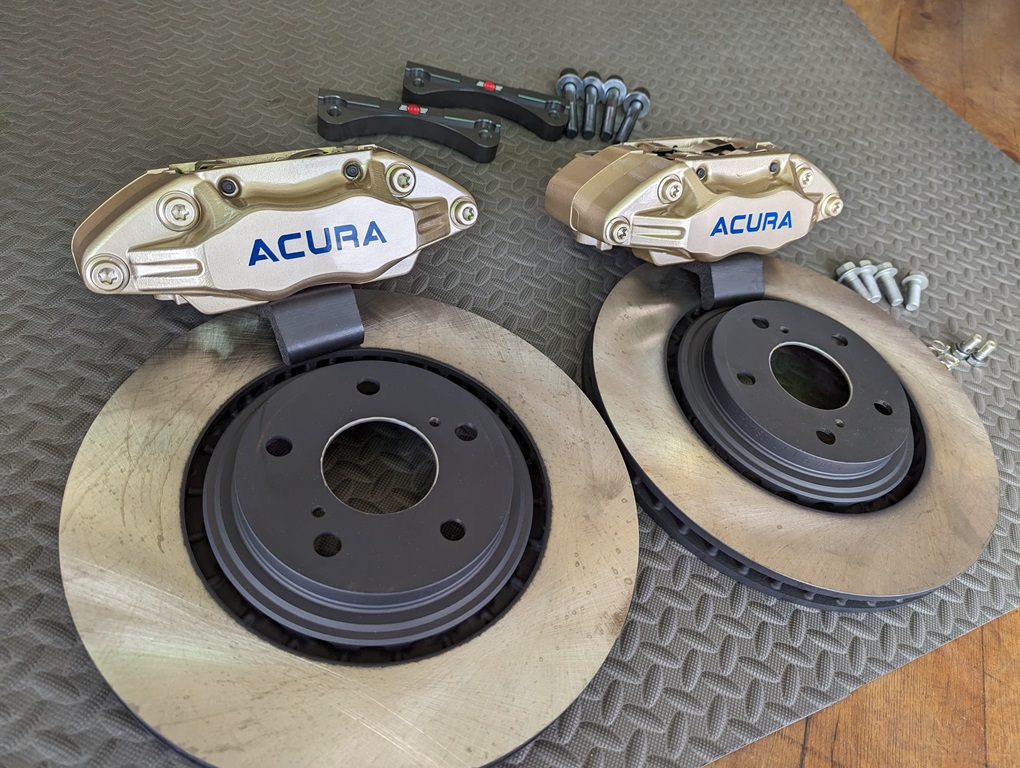 Y32グロリア用ブレーキKIT+アコードCL7レジェンドキャリパーKIT+