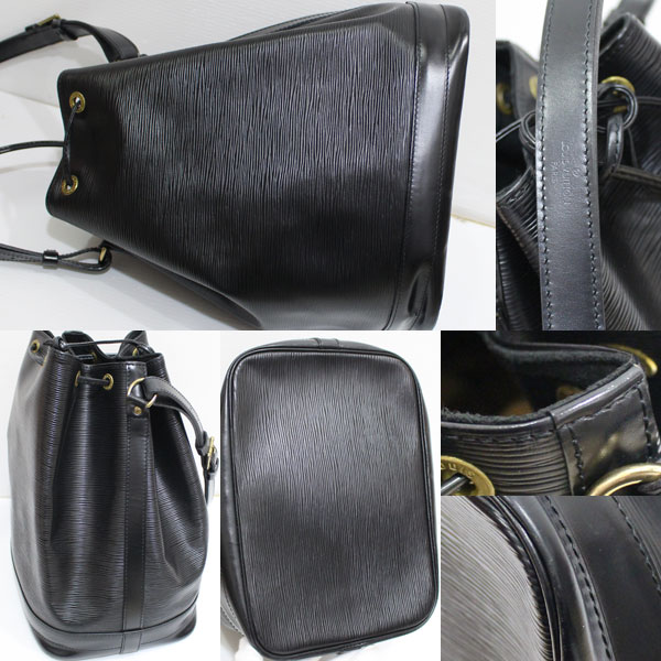 LOUIS VUITTON ルイヴィトン ショルダーバッグ エピ ノエ 巾着 黒