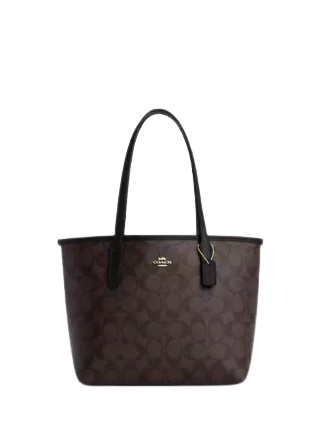 Coach Mini City Tote In Signature Canvas | Brixton Baker