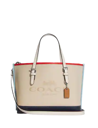 Coach Mollie Tote 25 In Colorblock | Brixton Baker