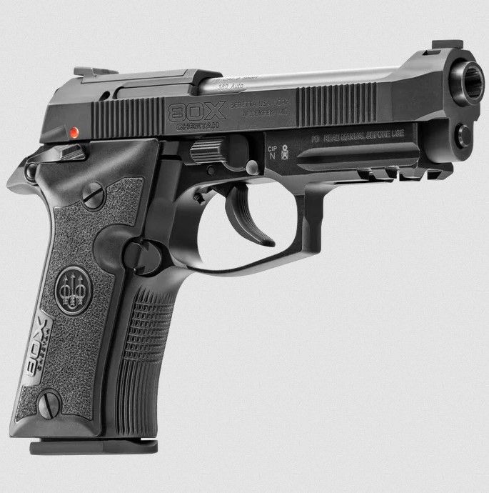 Beretta 80X Cheetah .380 ACP 10RD Black J80XBLK10 | 10 Rounds, 3.9